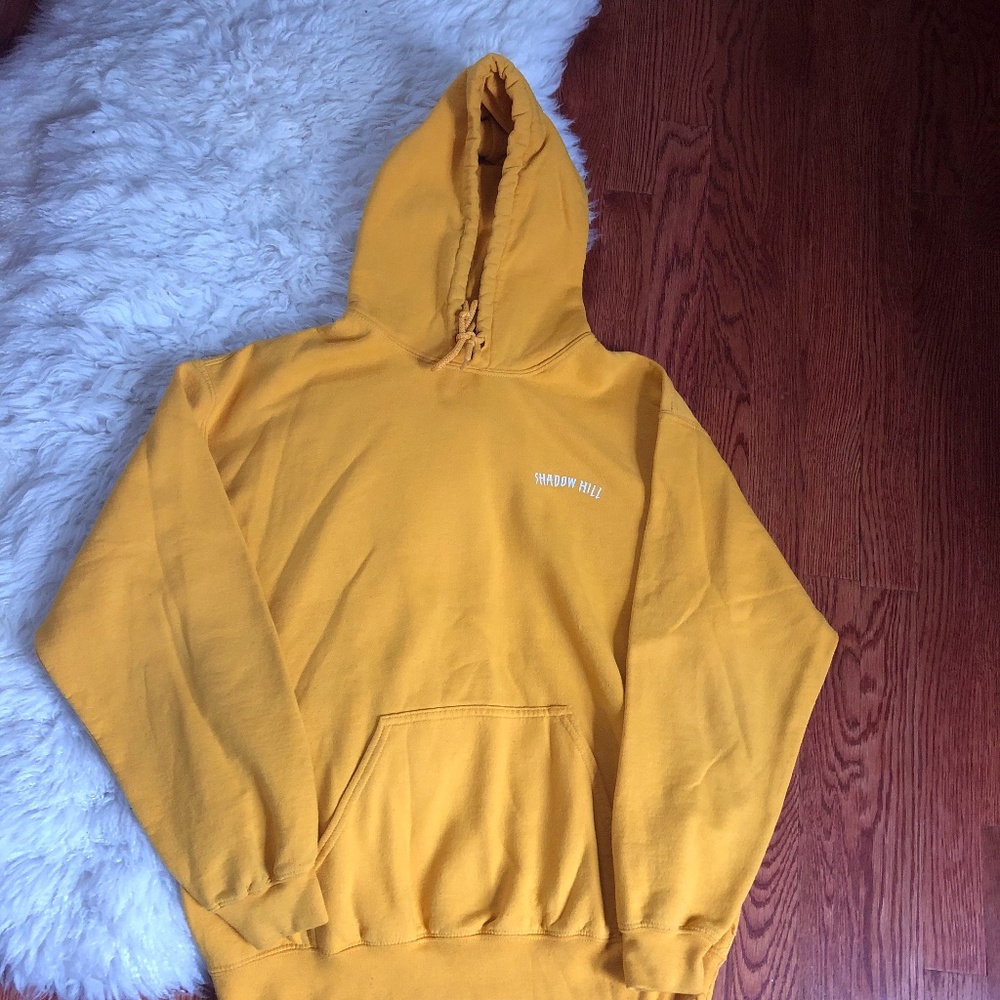 Yellow Shadow Hill Hoodie